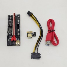 Adapter Riser Card Pci-Express Extender 10 Solid Capacitors
