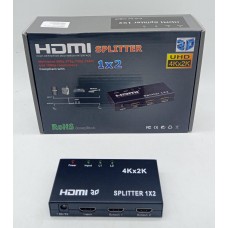 SPLITER HDMI UHD 3D 2 PORT