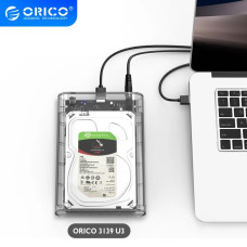 CASE HDD 3,5 SATA USB 3.0 ORICO 3139U3 TRANSPARAN