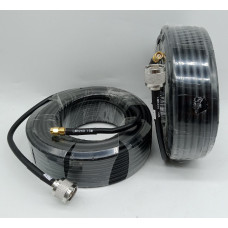KABEL ANTENA COAXIAL RG58 N MALE TO SMA MALE 15M