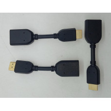 KABEL HDMI MALE - FEMALE 10CM