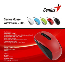 Mouse Wireless Genius NX 7005