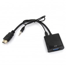 KABEL CONVERTER HDMI TO VGA +AUDIO
