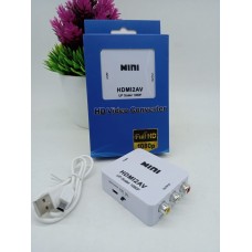 KONVERTER HDMI TO AV BOX BIRU