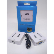 KONVERTER VGA TO HDMI BOX BIRU
