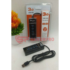 USB HUB 3.0 4 PORT SN-07L 1.2M